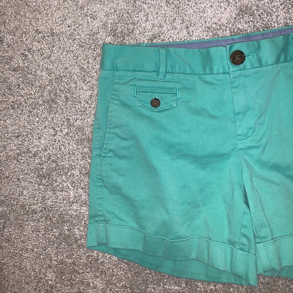 Banana Republic City Chino Green shorts size 0 - Picture 5 of 11